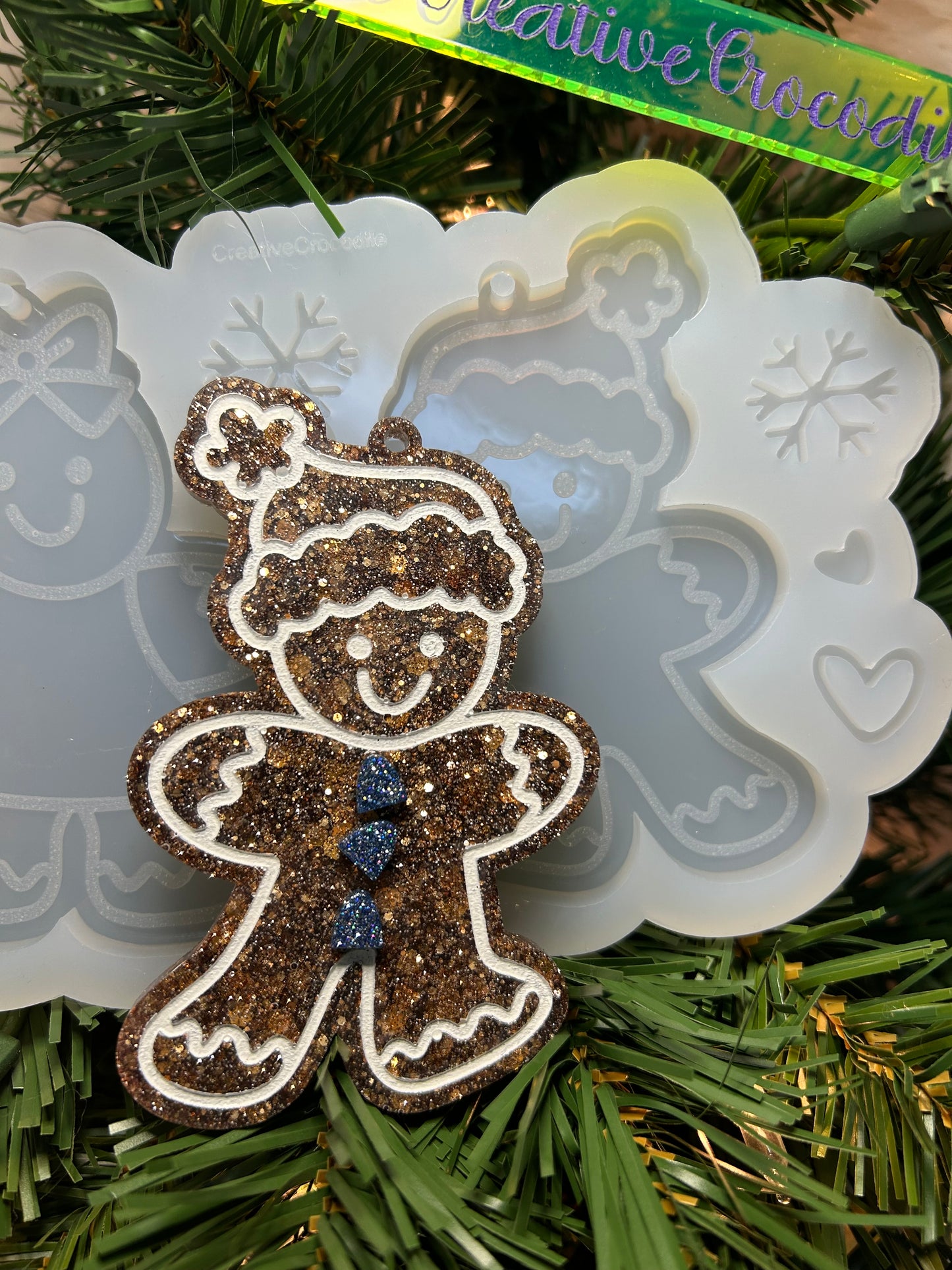 Gingerbread Kids Mold