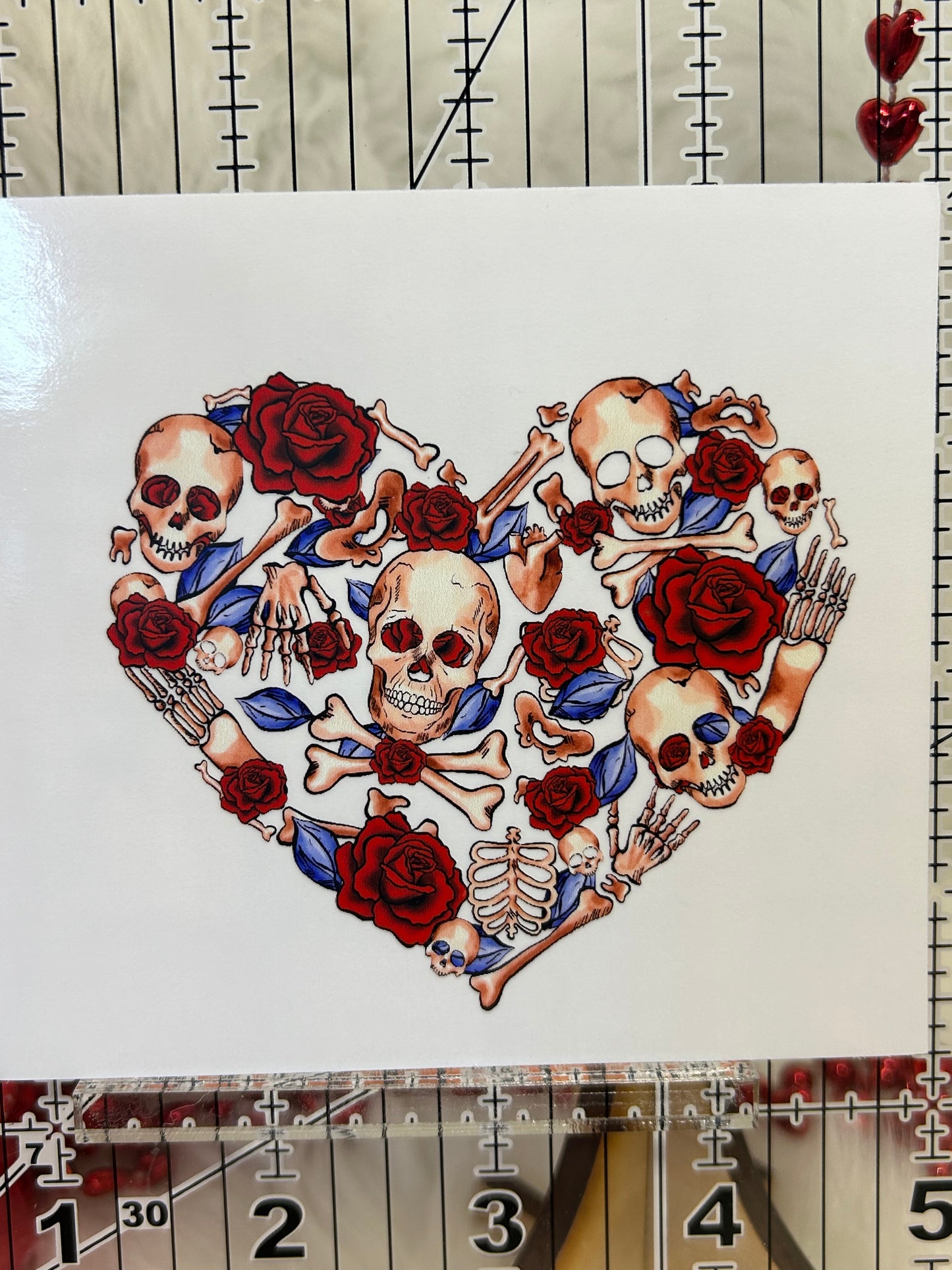 Skull/bones Heart