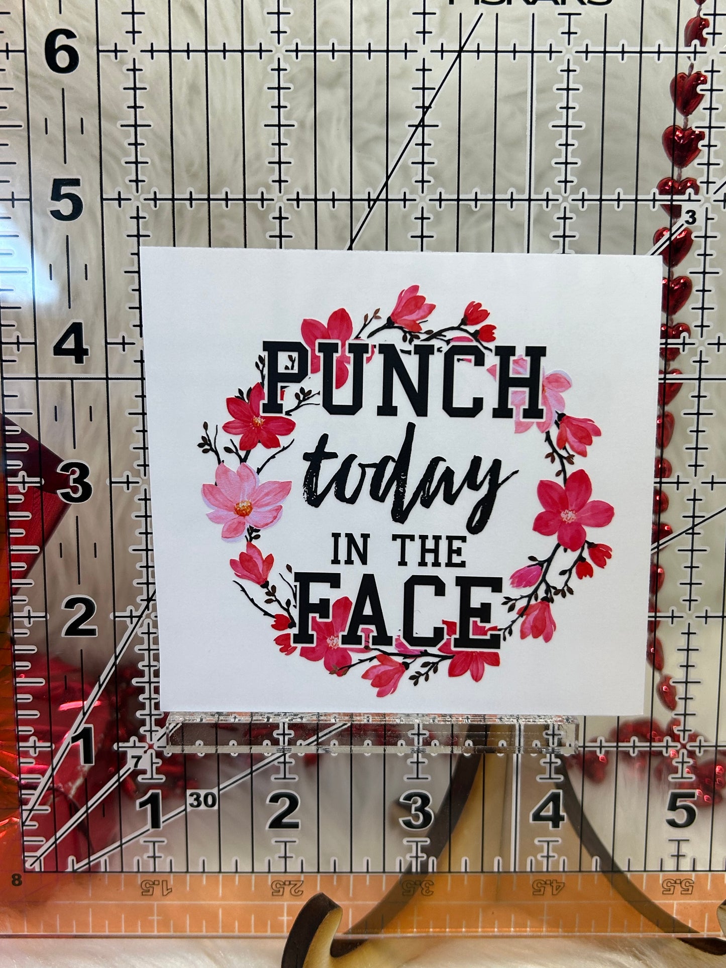 Punch today in the face