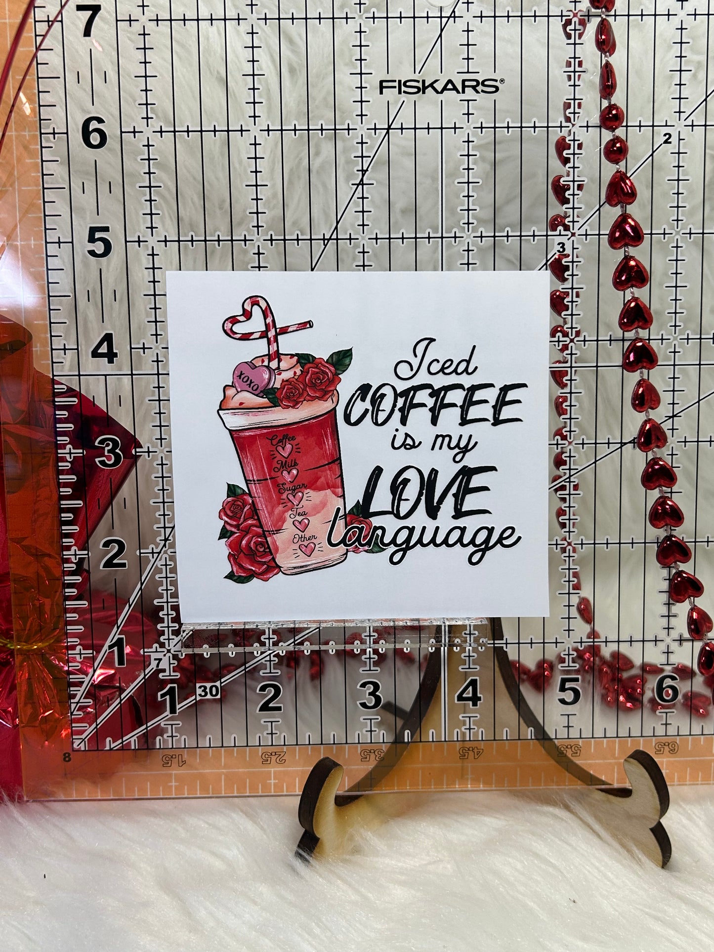 iced coffee love language