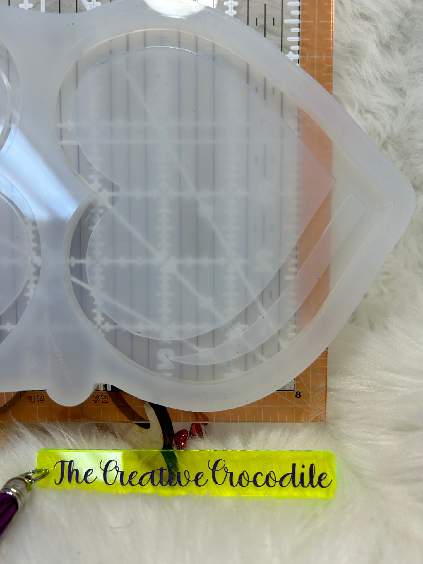 Heart coaster's mold