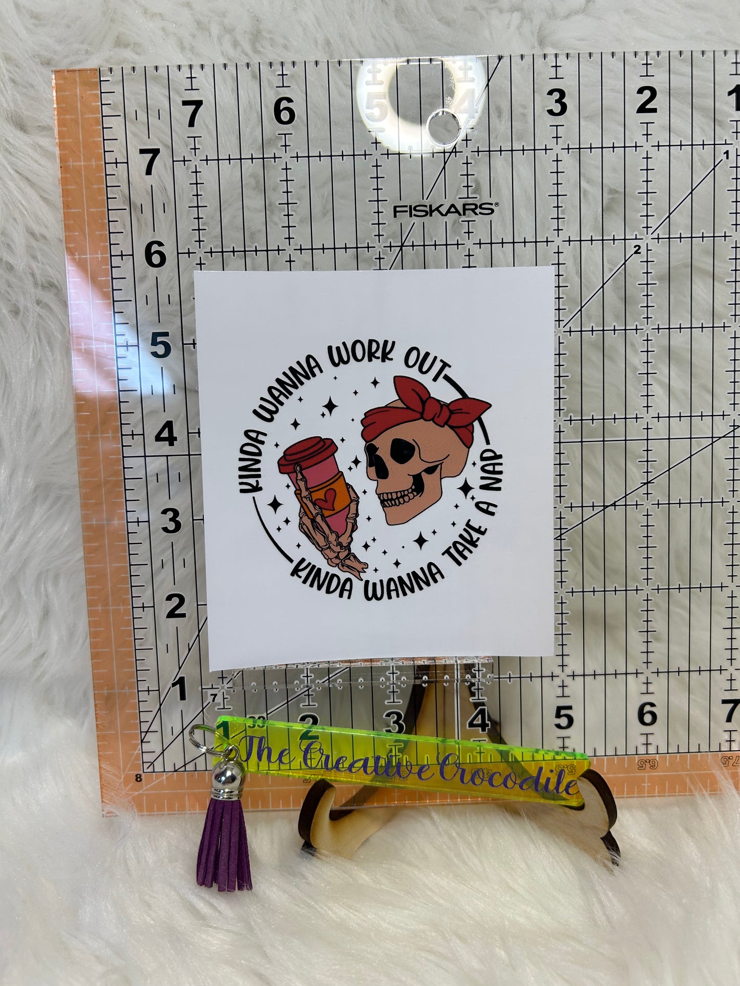 workout/take a nap decal