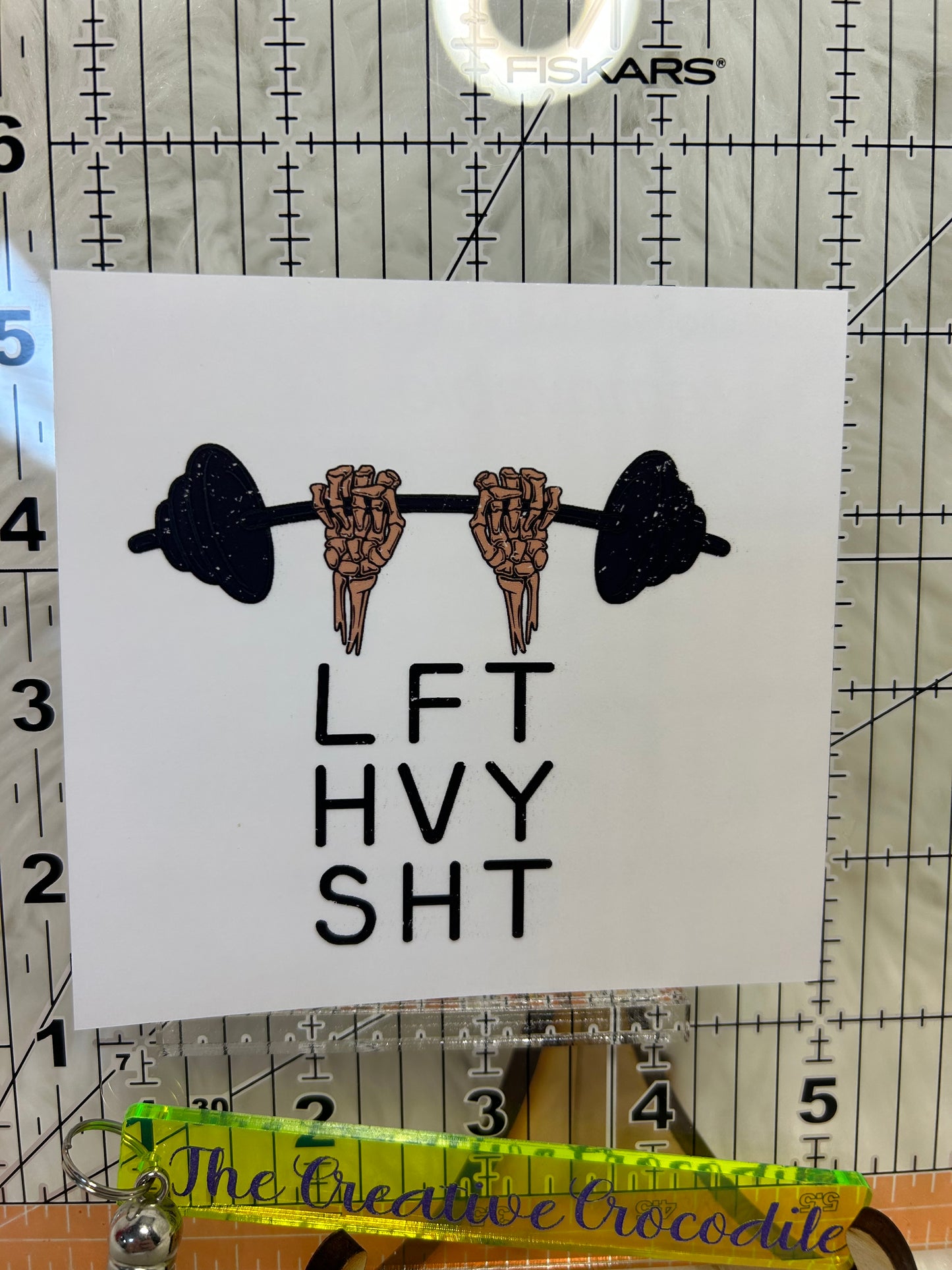 Lift Heavy Sht decal