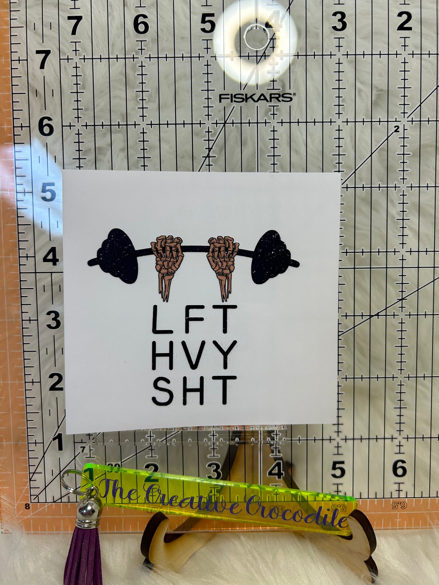 Lift Heavy Sht decal