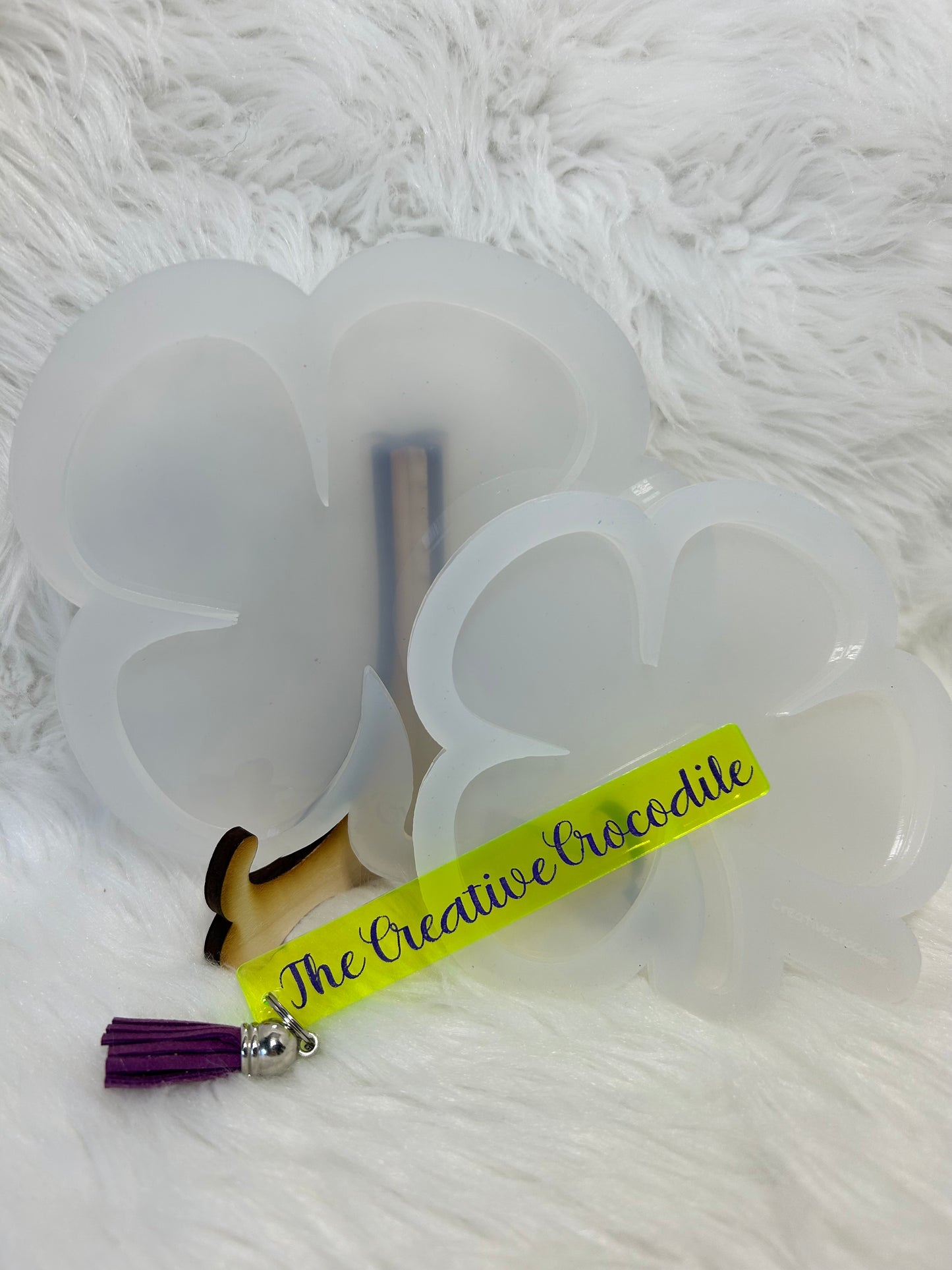 Large 5" Clover coaster