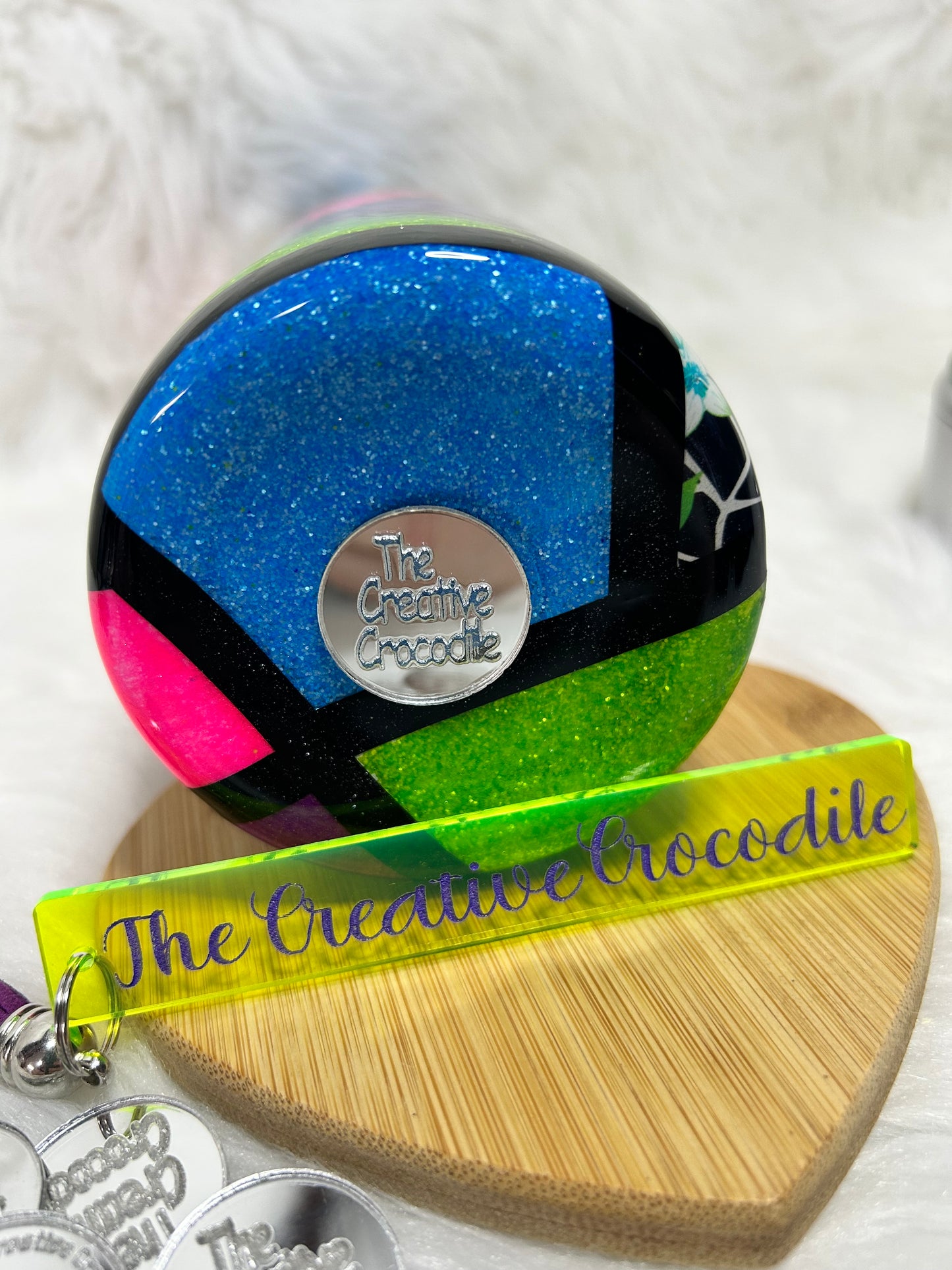 Acrylic 1" product tags