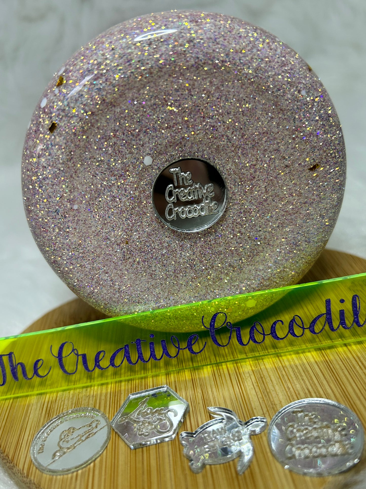 Acrylic 3/4" product tags