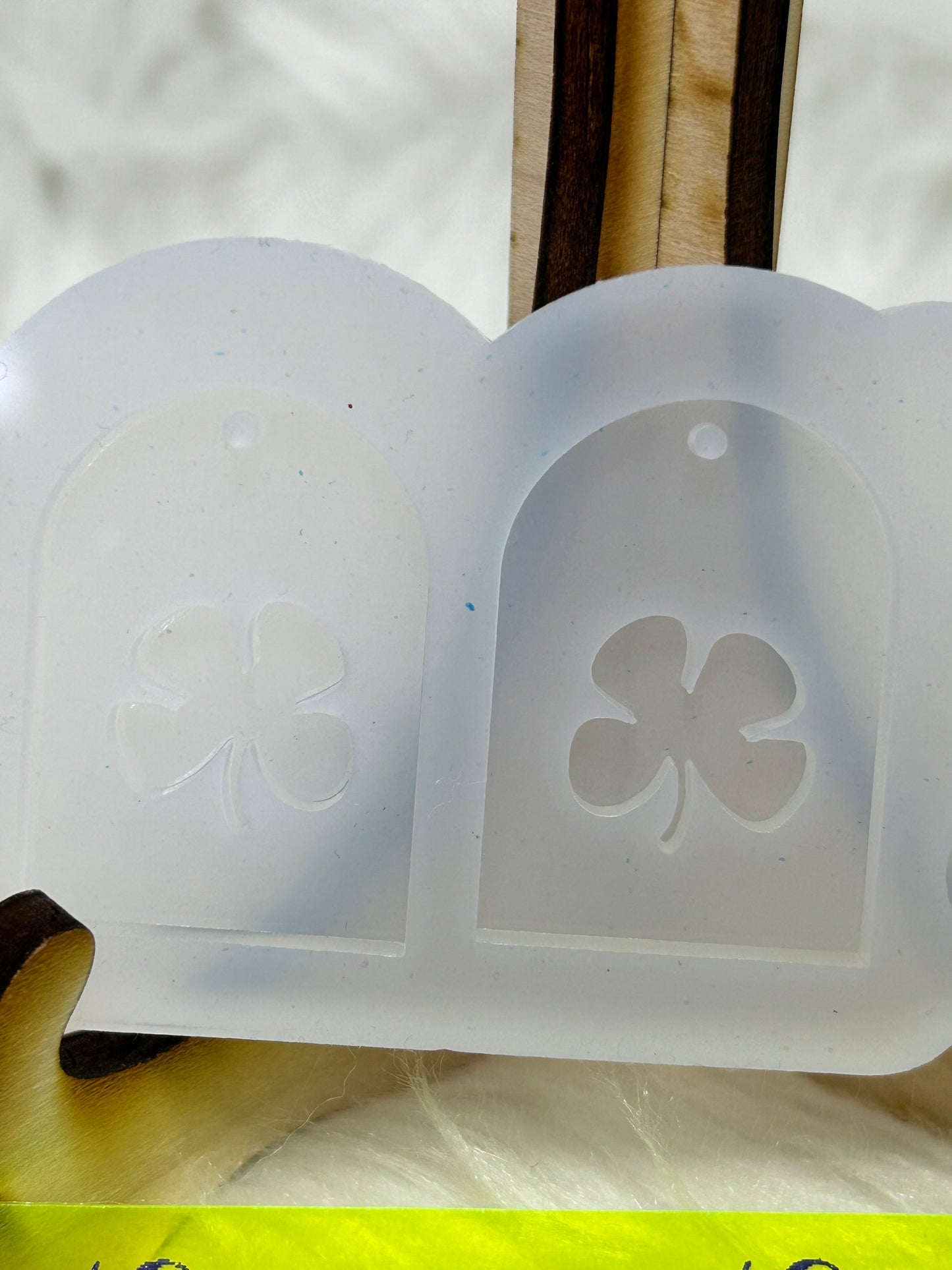 Shamrock Arch earring mold