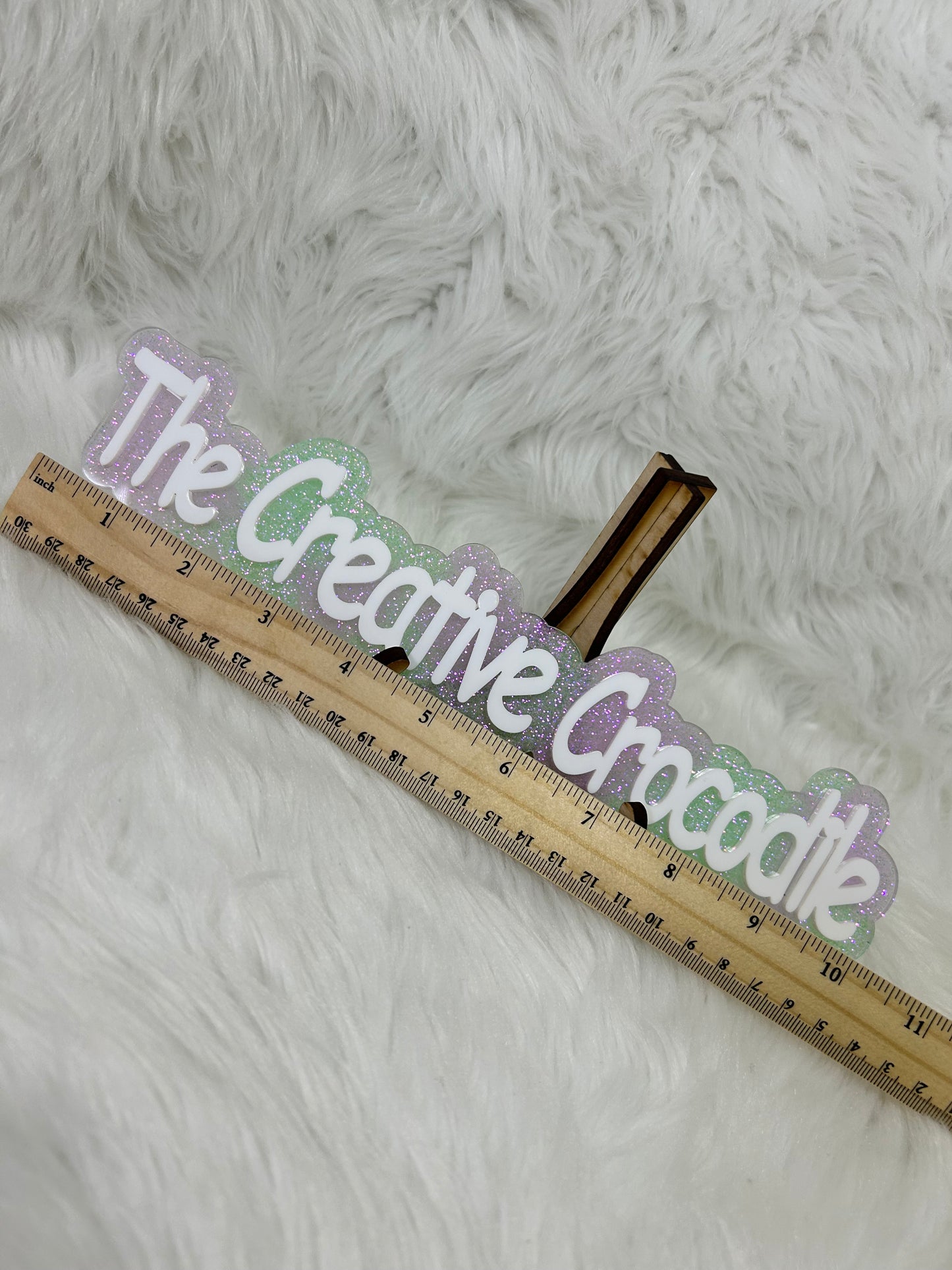 Large Acrylic Photo tag