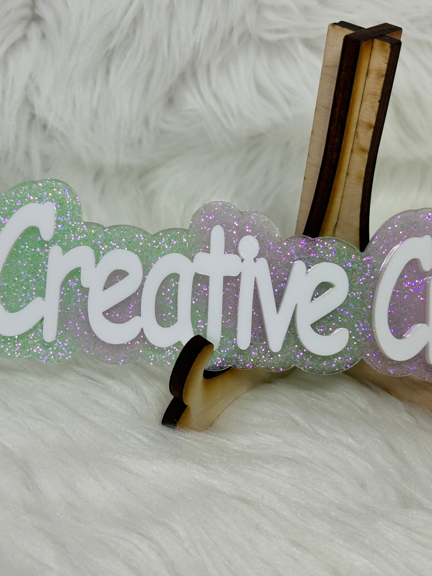 Large Acrylic Photo tag