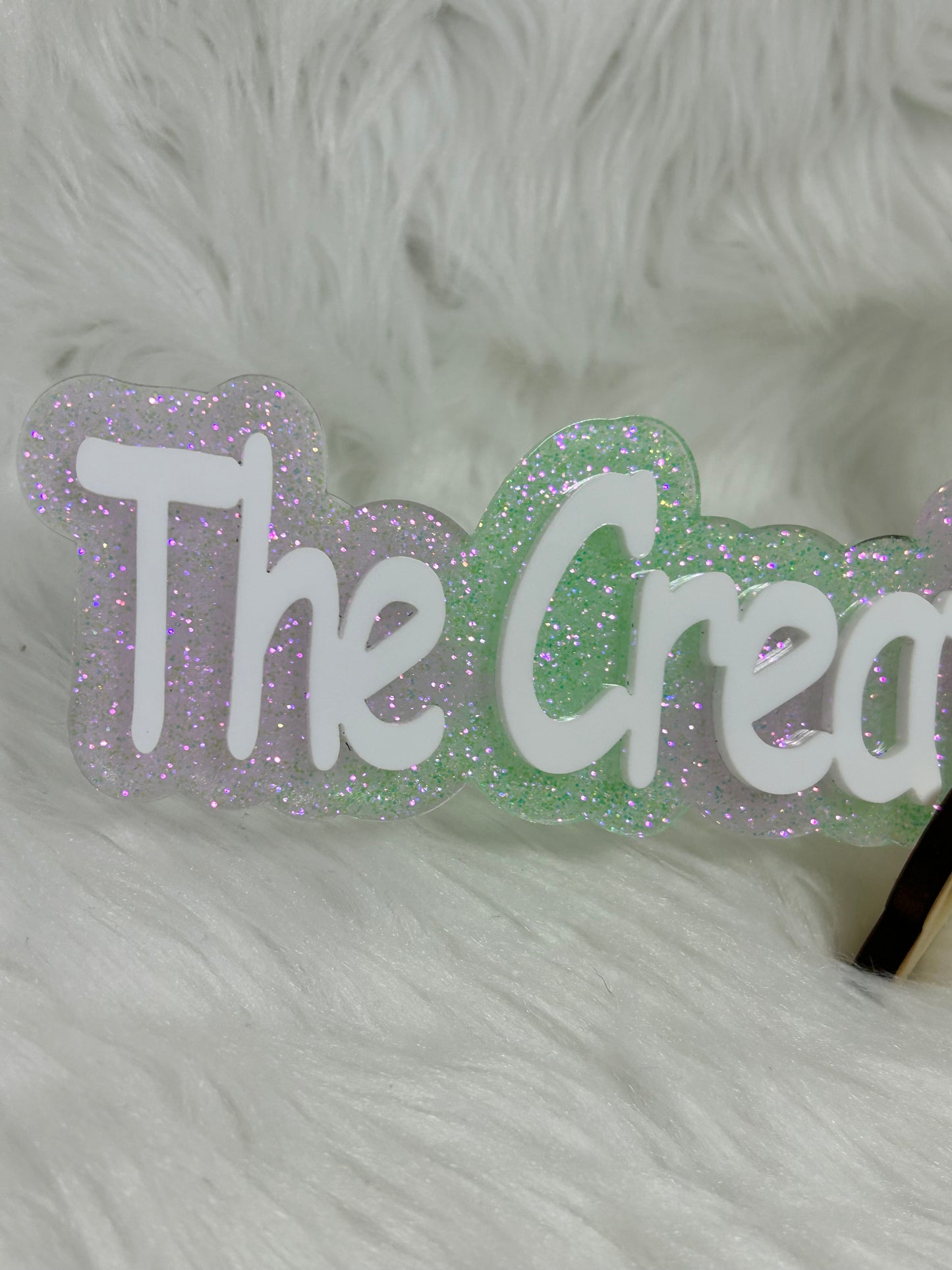 Large Acrylic Photo tag