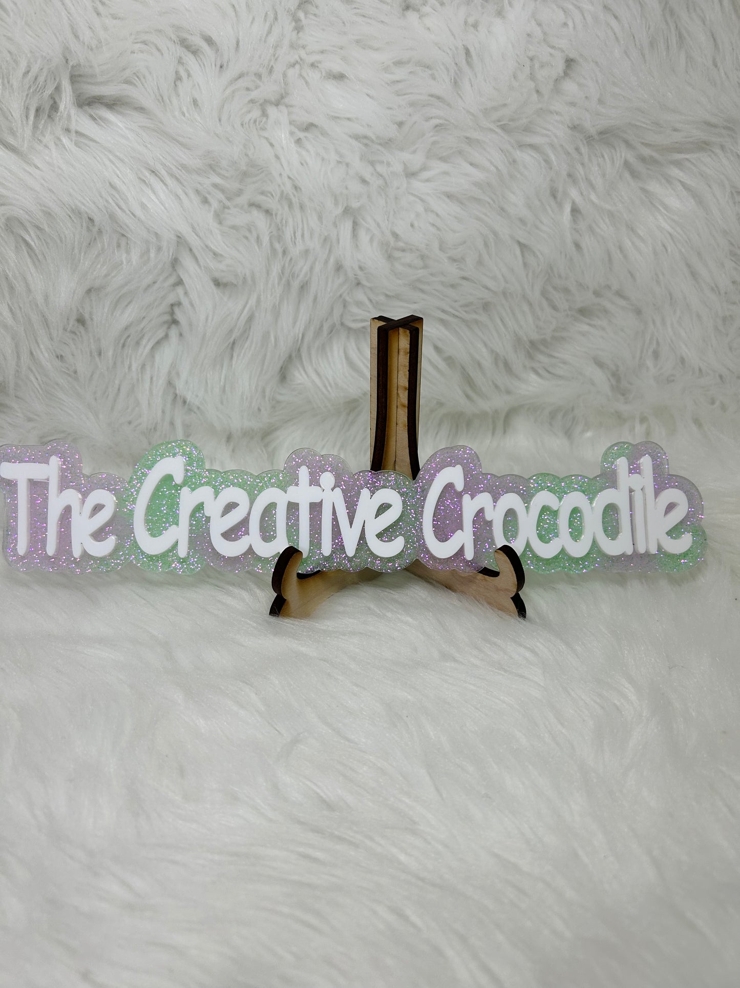 Large Acrylic Photo tag