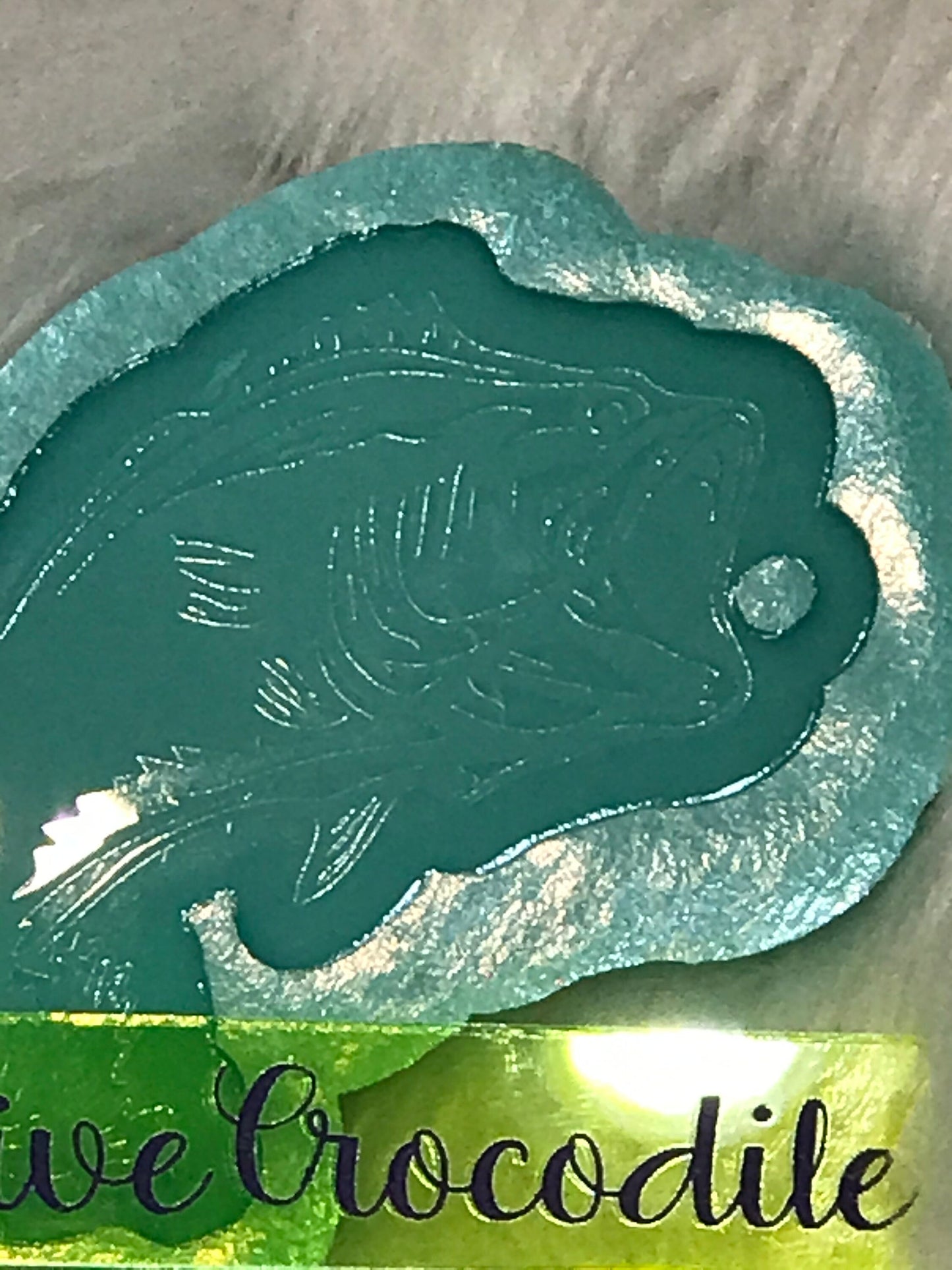 Bass fish keychain mold