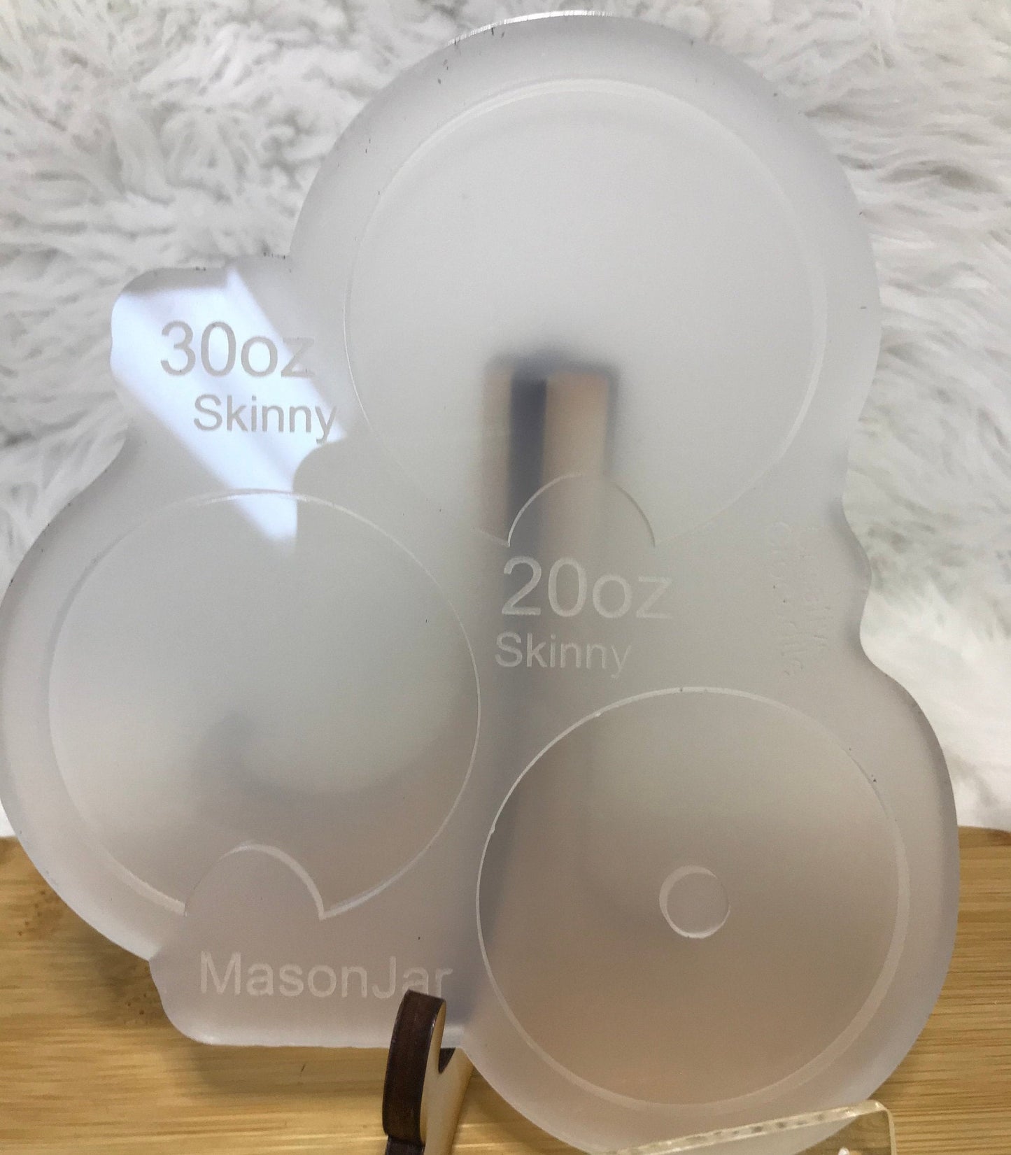 tumbler topper mold