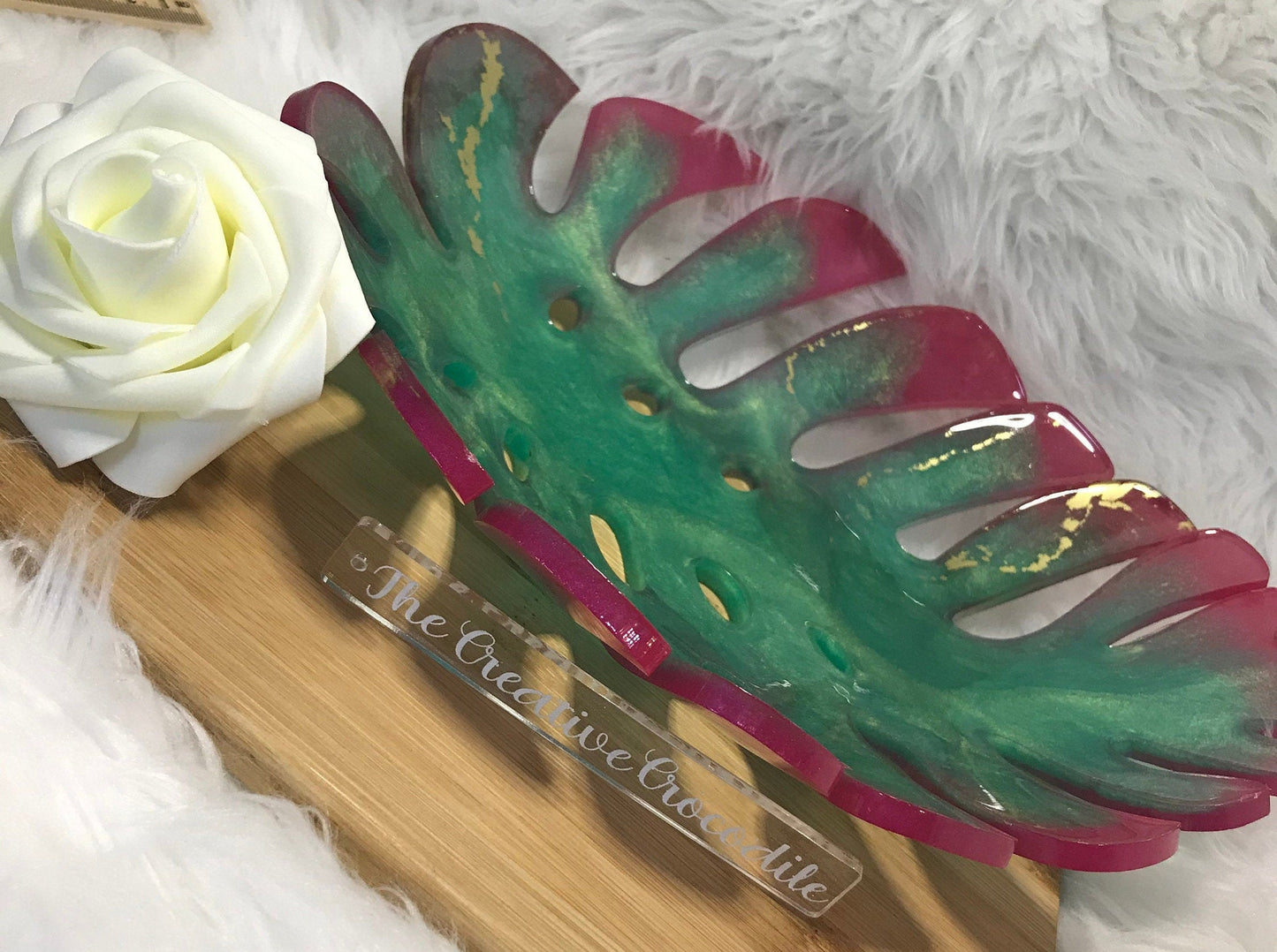 Large Monstera leaf mold