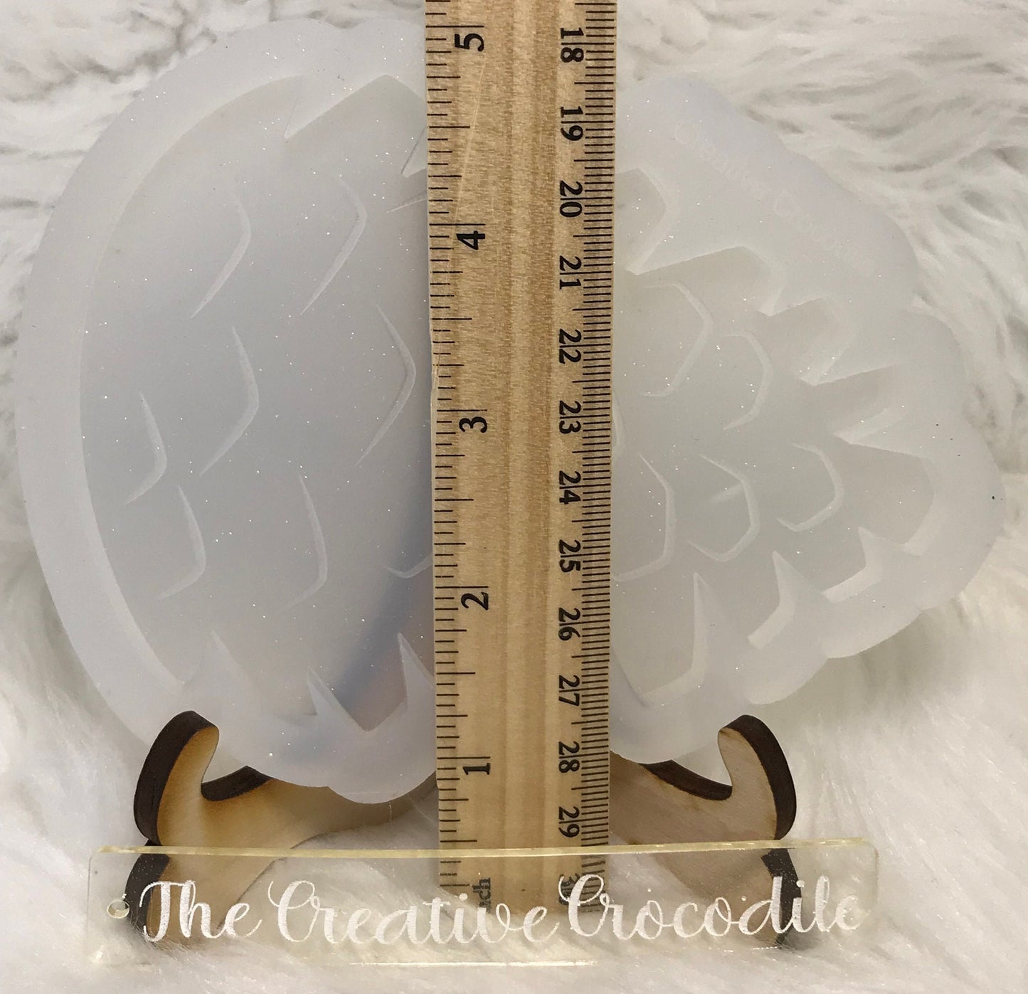 Pinecone coaster mold