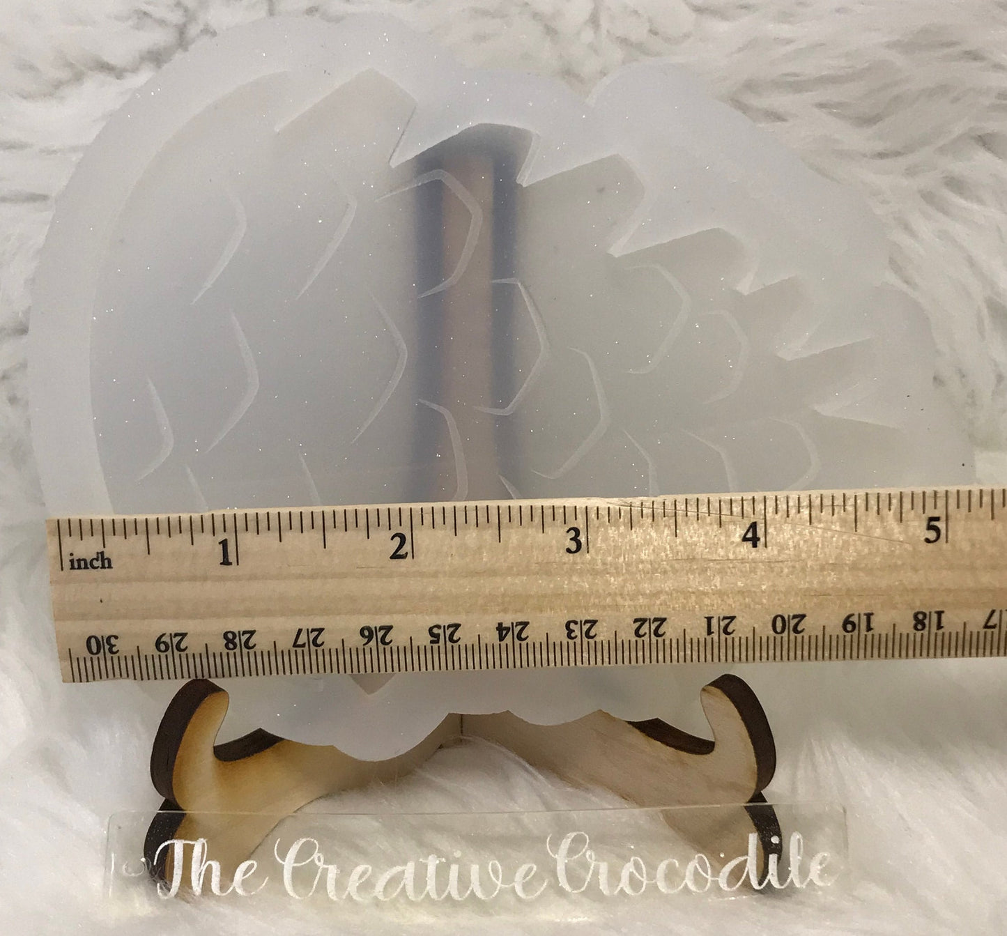Pinecone coaster mold