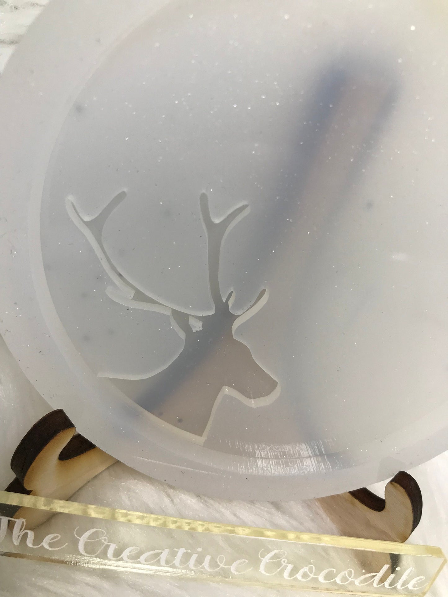 Reindeer ornament mold