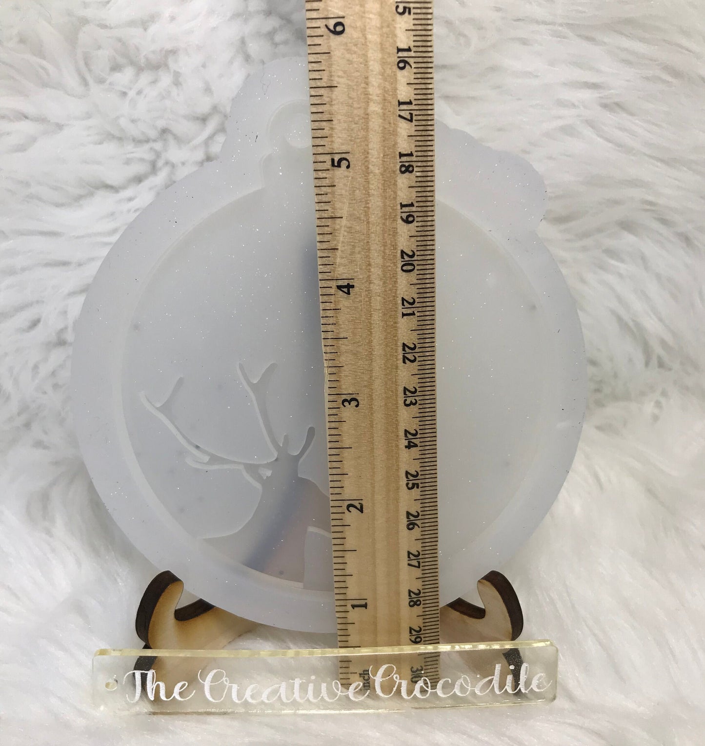 Reindeer ornament mold
