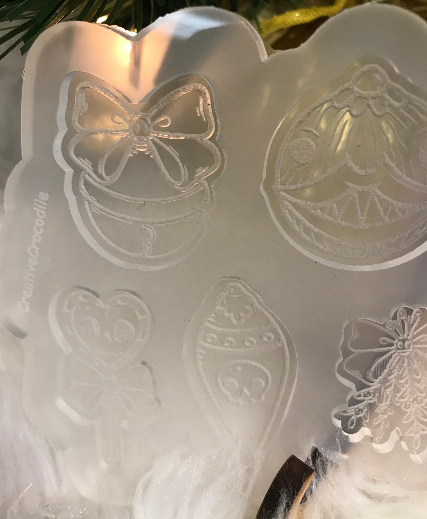 Spooky Ornament Mold, Earrings, Charms etc.