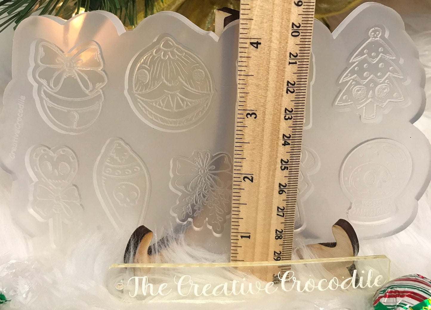 Spooky Ornament Mold, Earrings, Charms etc.