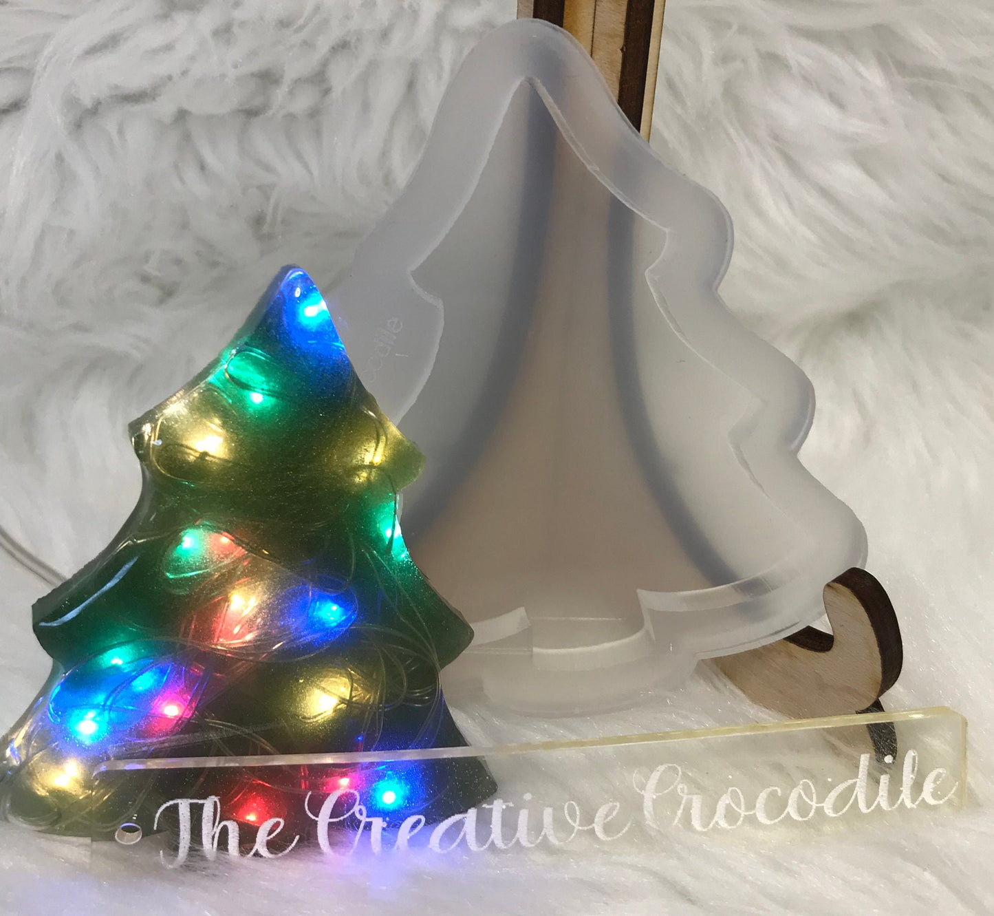 Christmas tree ornament mold