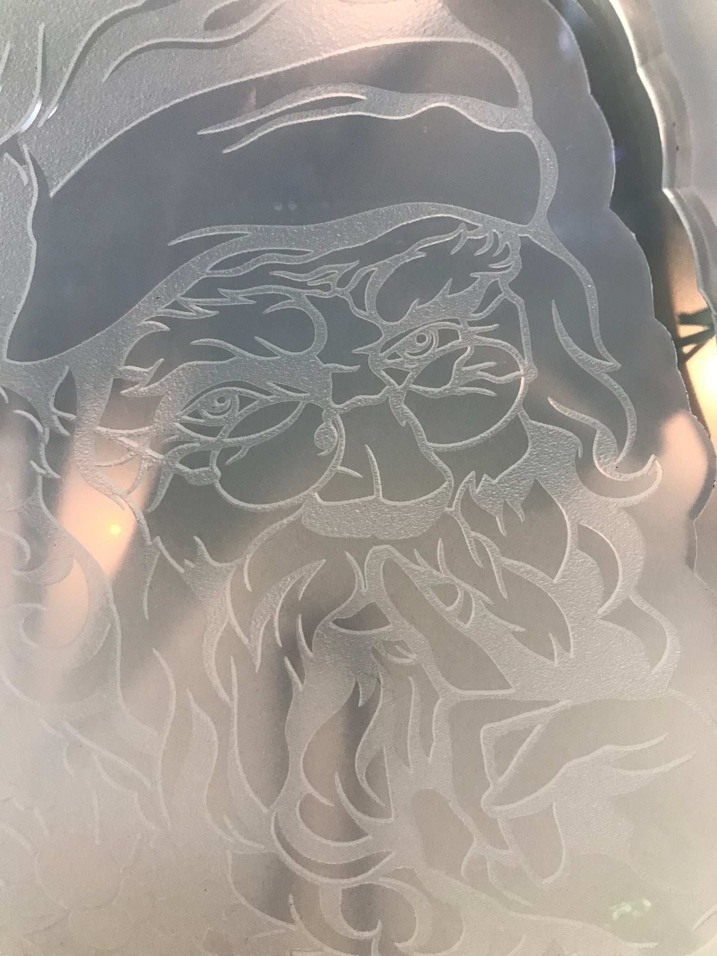 Santa Trinket Tray Mold