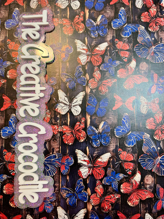 Patriotic Butterflies