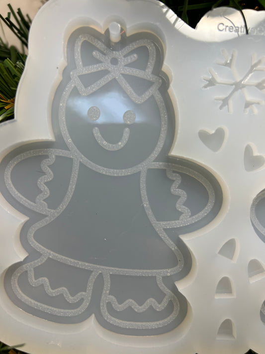 Gingerbread Kids Mold