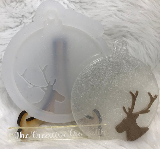 Reindeer ornament mold